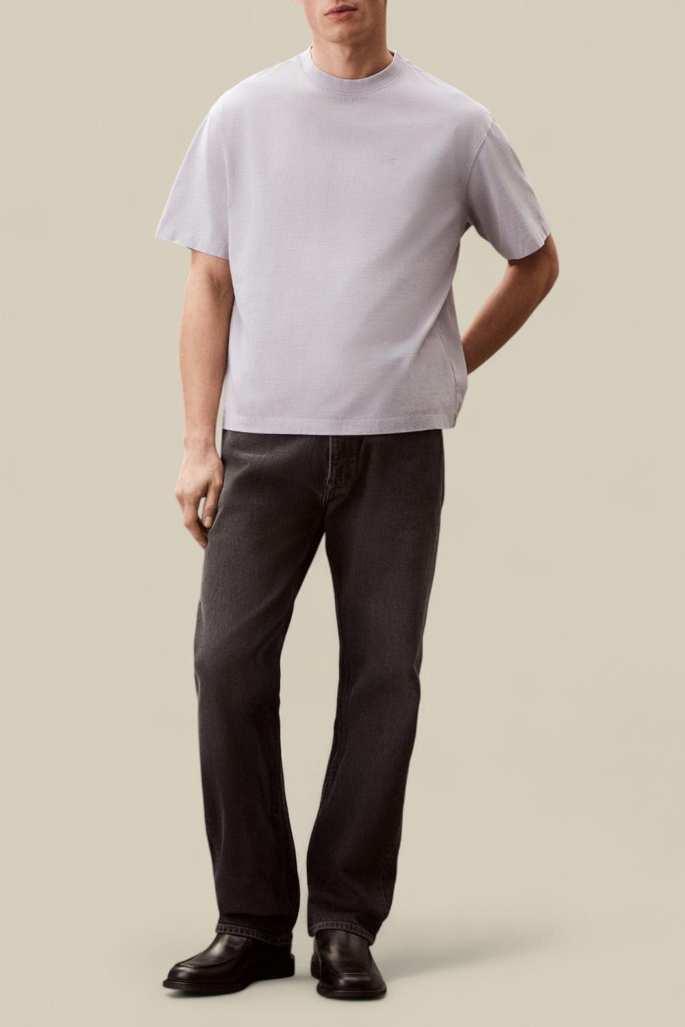 תמונת כל הלוק של חולצת טי